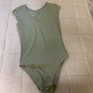 Everlane Mint Green Bodysuit Top